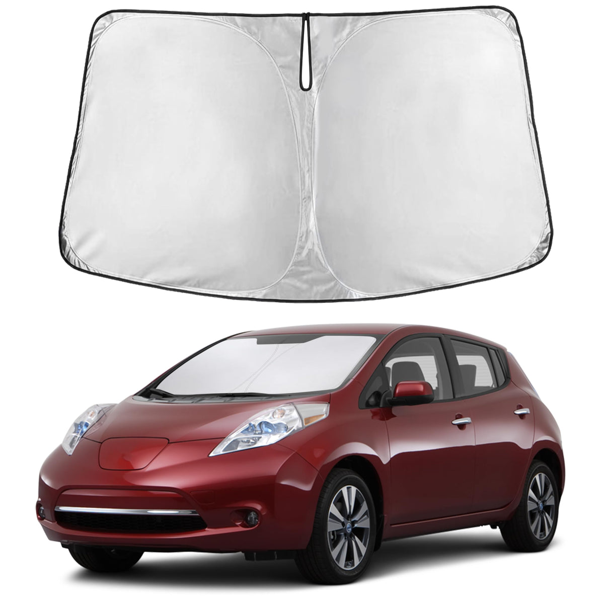 EcoNour Car Windshield Sun Shade, Front Window Sun Blocker for SUVs,Sedan