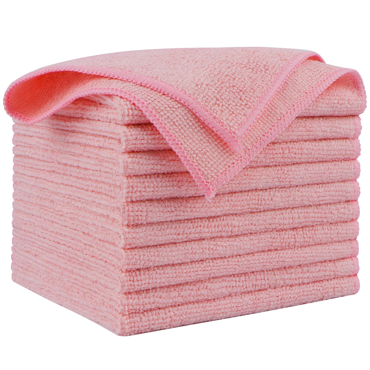 AIDEA Microfiber Cleaning Cloth-50PK, Microfiber Towels for Cars, 12"×12"