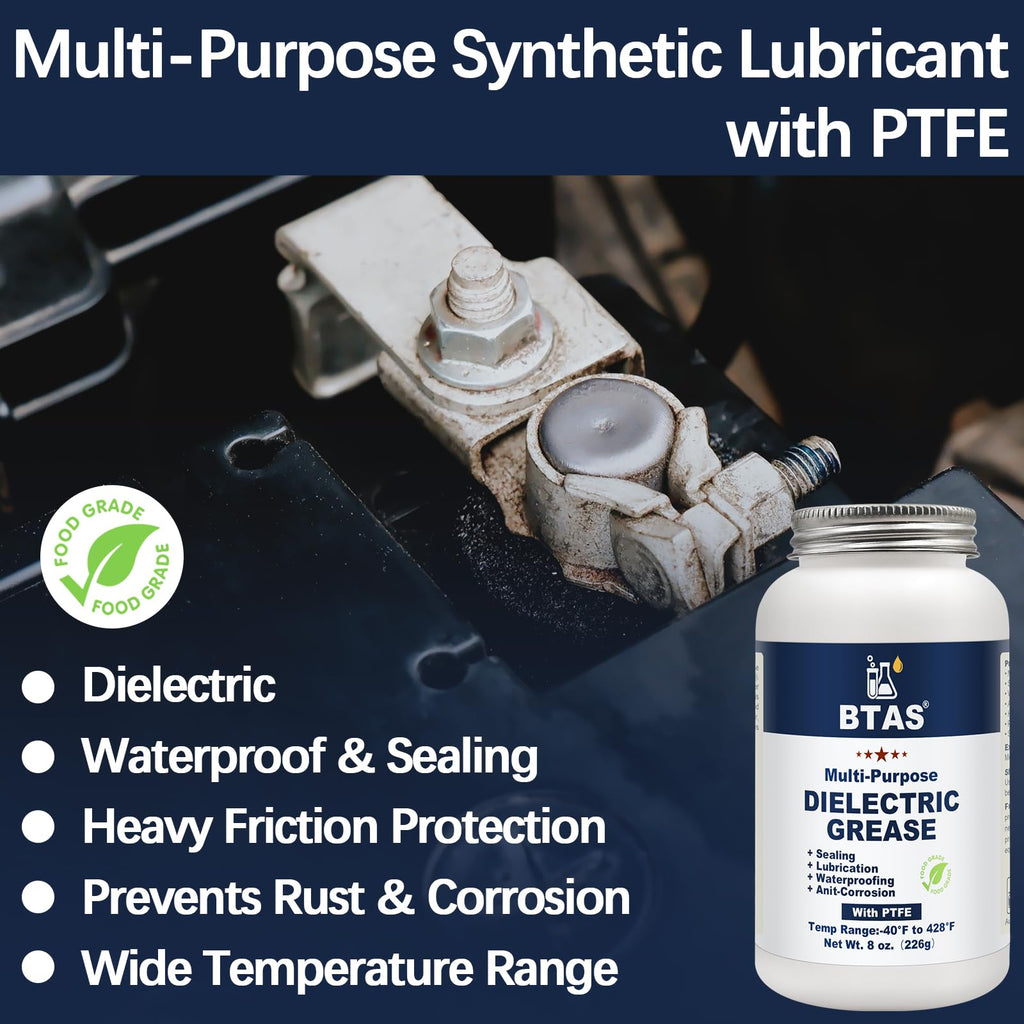 BTAS Dielectric Grease for Electrical Connectors Automotive Spark Plug 1oz