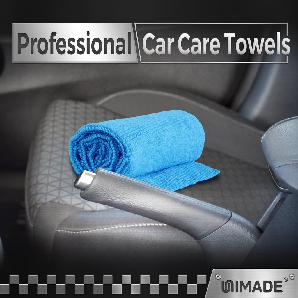 UNIMADE Microfiber Cleaning Cloth, 24 Pack Reusable Microfiber Towels