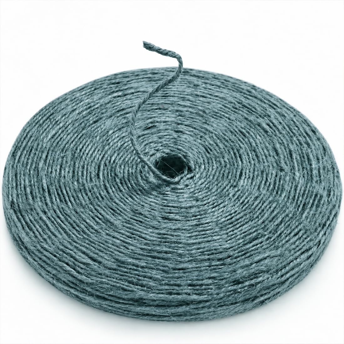 SMART&CASUAL 2mm Natural Jute Twine String Thin for Craft Plant Garden Gift Wrapping Christmas Handmade Art Decoration Packing String Home Art Decoration (Brown) (800 Ft (244M))