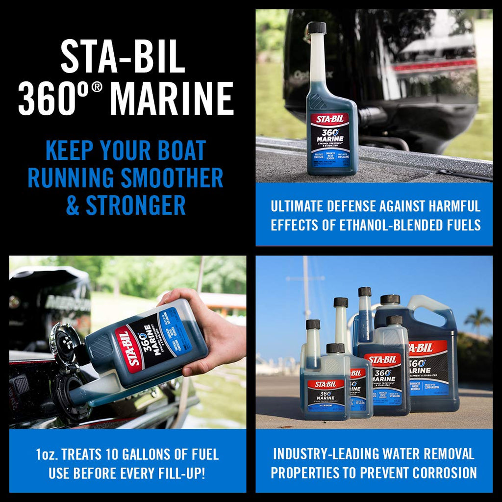 STA-BIL 360 Marine Fuel System Treatment, 32 oz