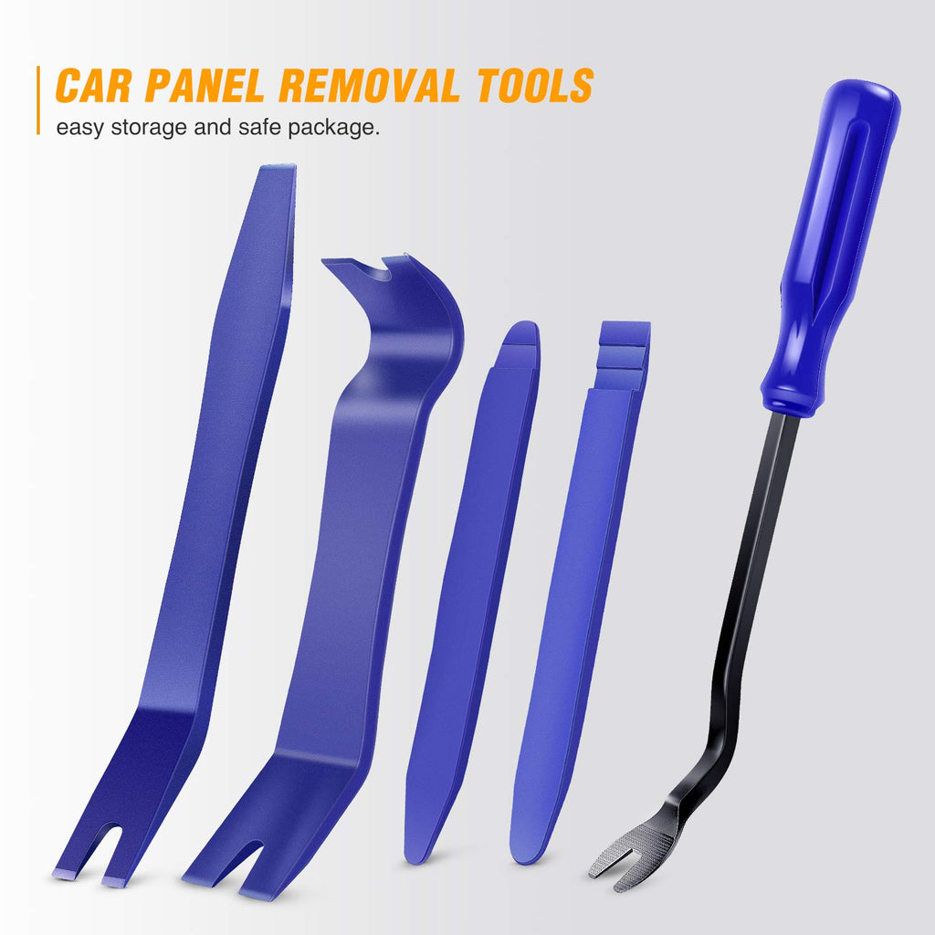 GOOACC 5 PCS Nylon Auto Trim Removal Tool Kit No-Scratch