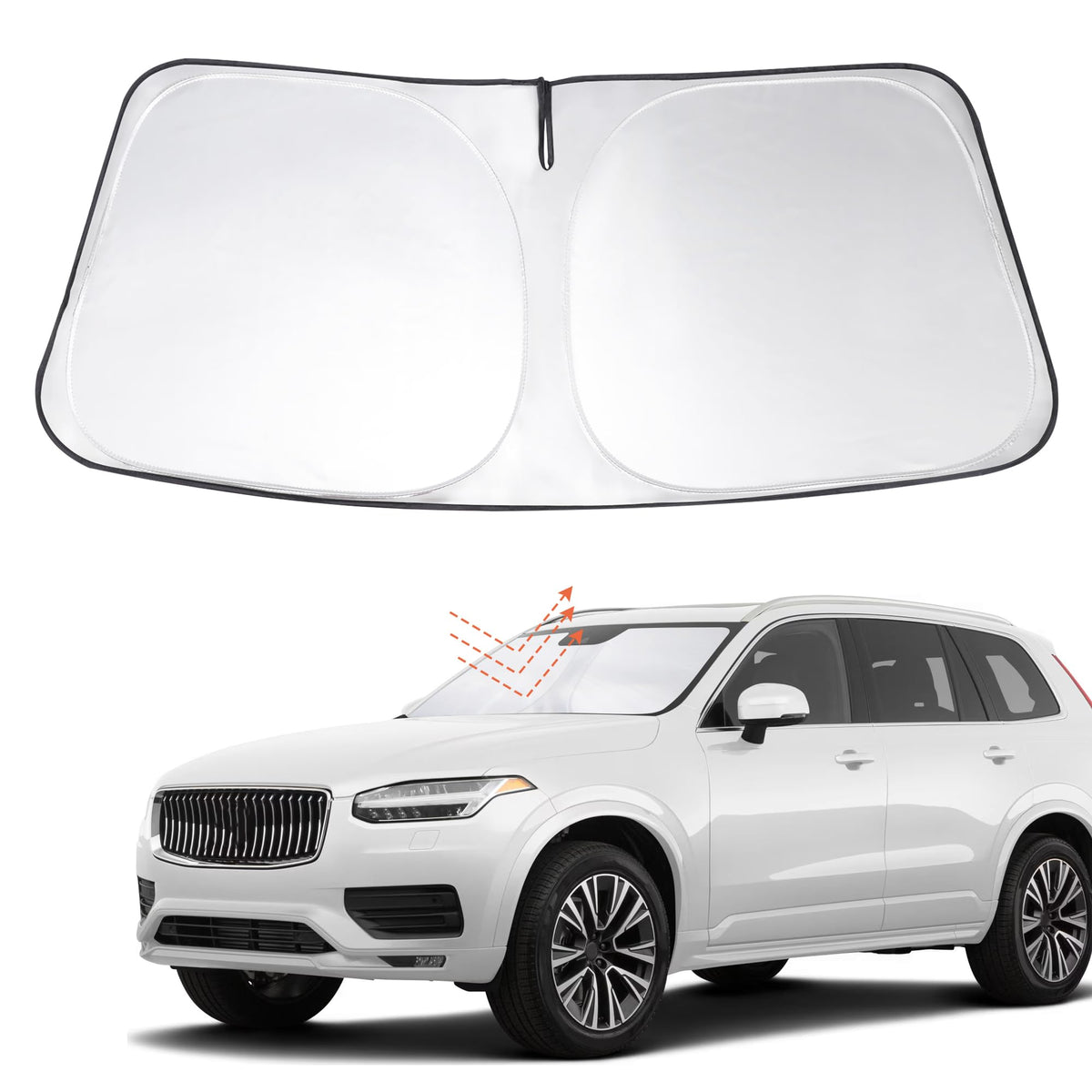Windshield Sun Shade for 2015-2026 Ford F150 F-150 Accessories