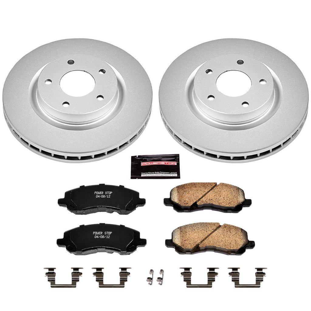 PowerStop Z17 Replacement Brake Pad & Rotor Kit Front KOE3032