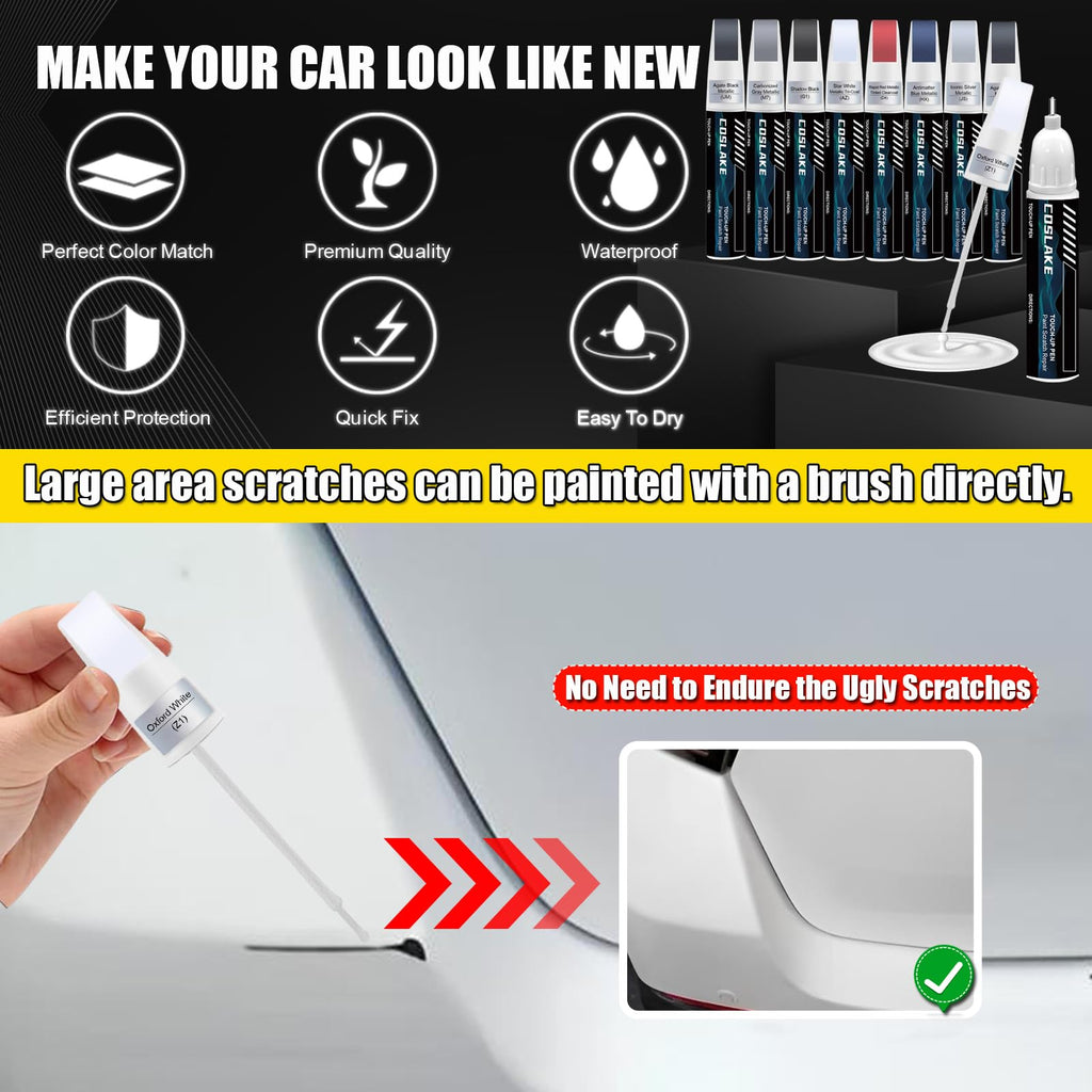 Car Touch Up Paint(Agate Black Metallic(UM)) for Ford
