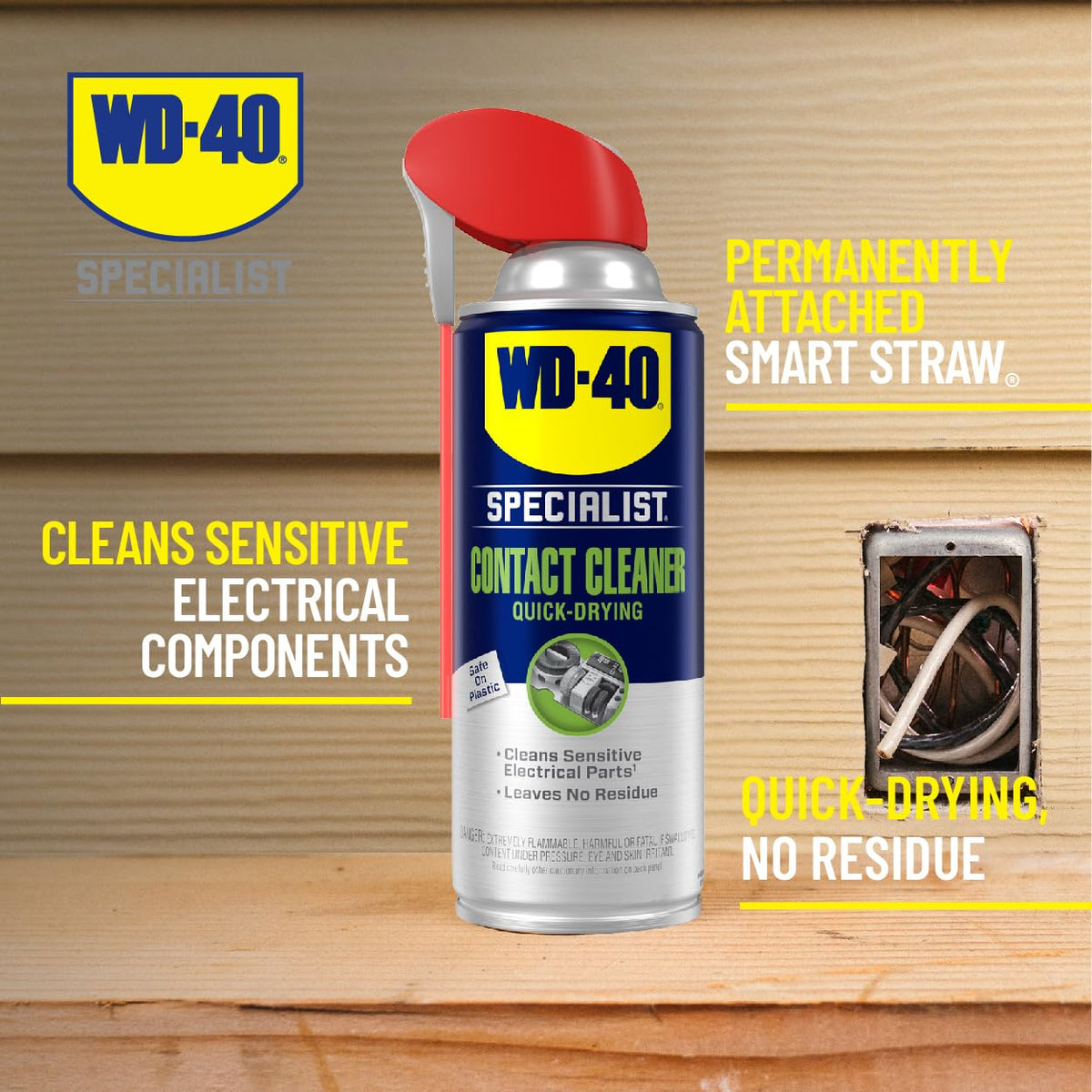 WD-40 Specialist Contact Cleaner Spray, 11 oz.