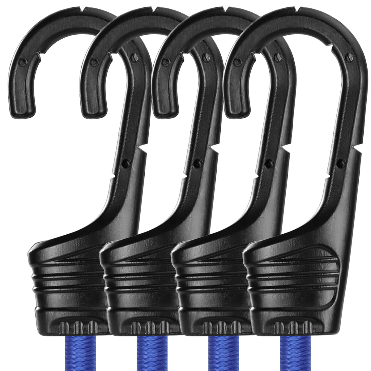 WORKPRO Bungee Cords with Hooks, Heavy Duty Outdoor Bungee Strap, 22-Piece