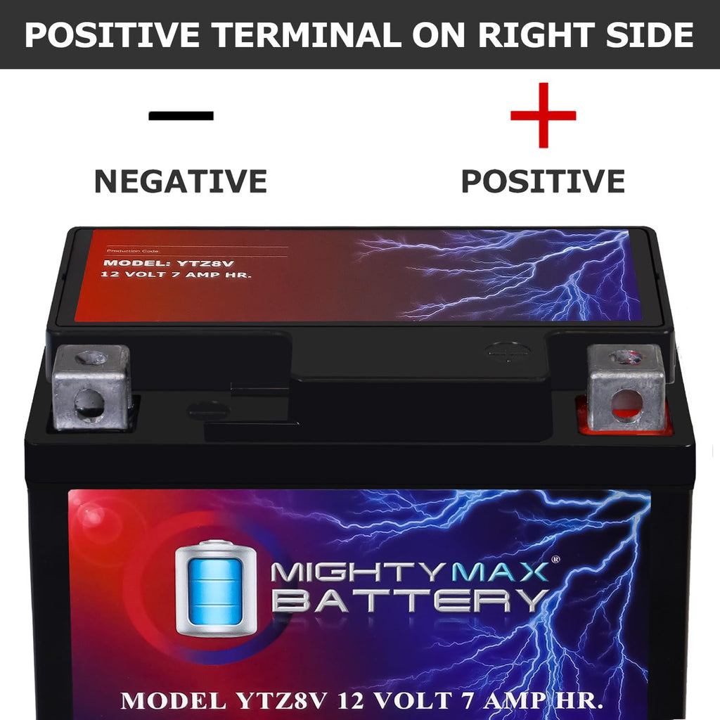 Mighty Max Battery YTZ14S -12 Volt 11.2 AH, 230 CCA, Rechargeable Maintenance Free SLA AGM Motorcycle Battery