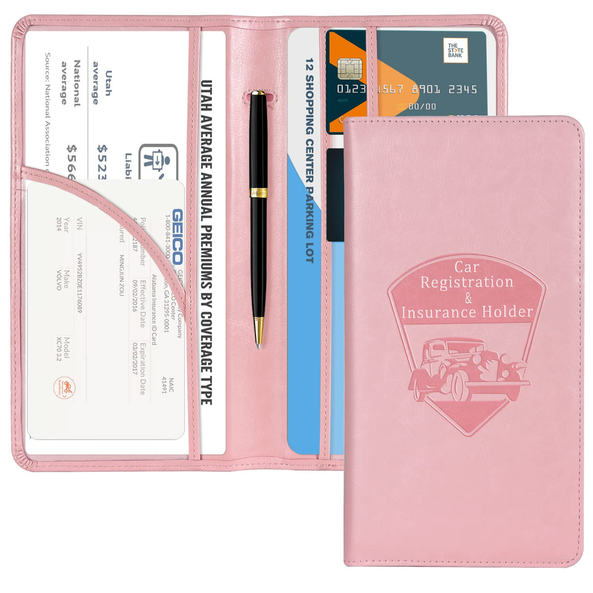 CoBak Car Registration and Insurance Holder
