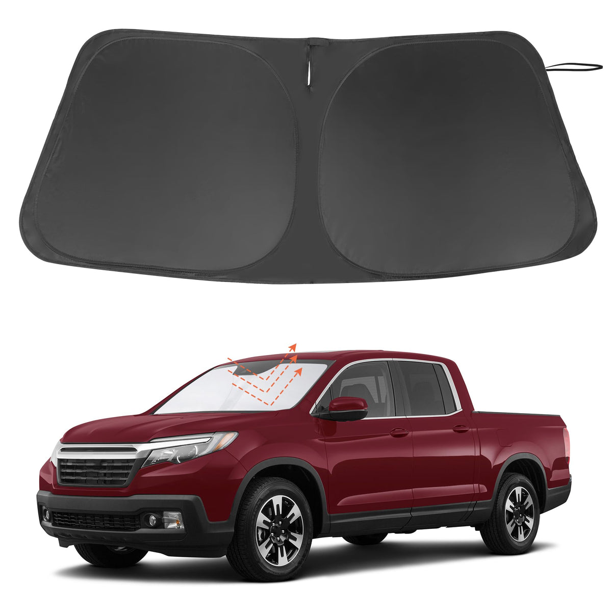 Windshield Sun Shade for 2015-2026 Ford F150 F-150 Accessories