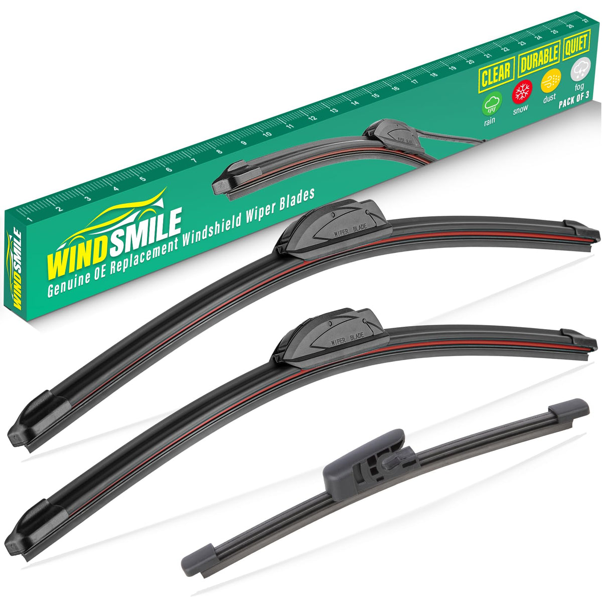WINDSMILE Windshield Wiper Blades Replacement for Chevrolet Trax 2024-2026