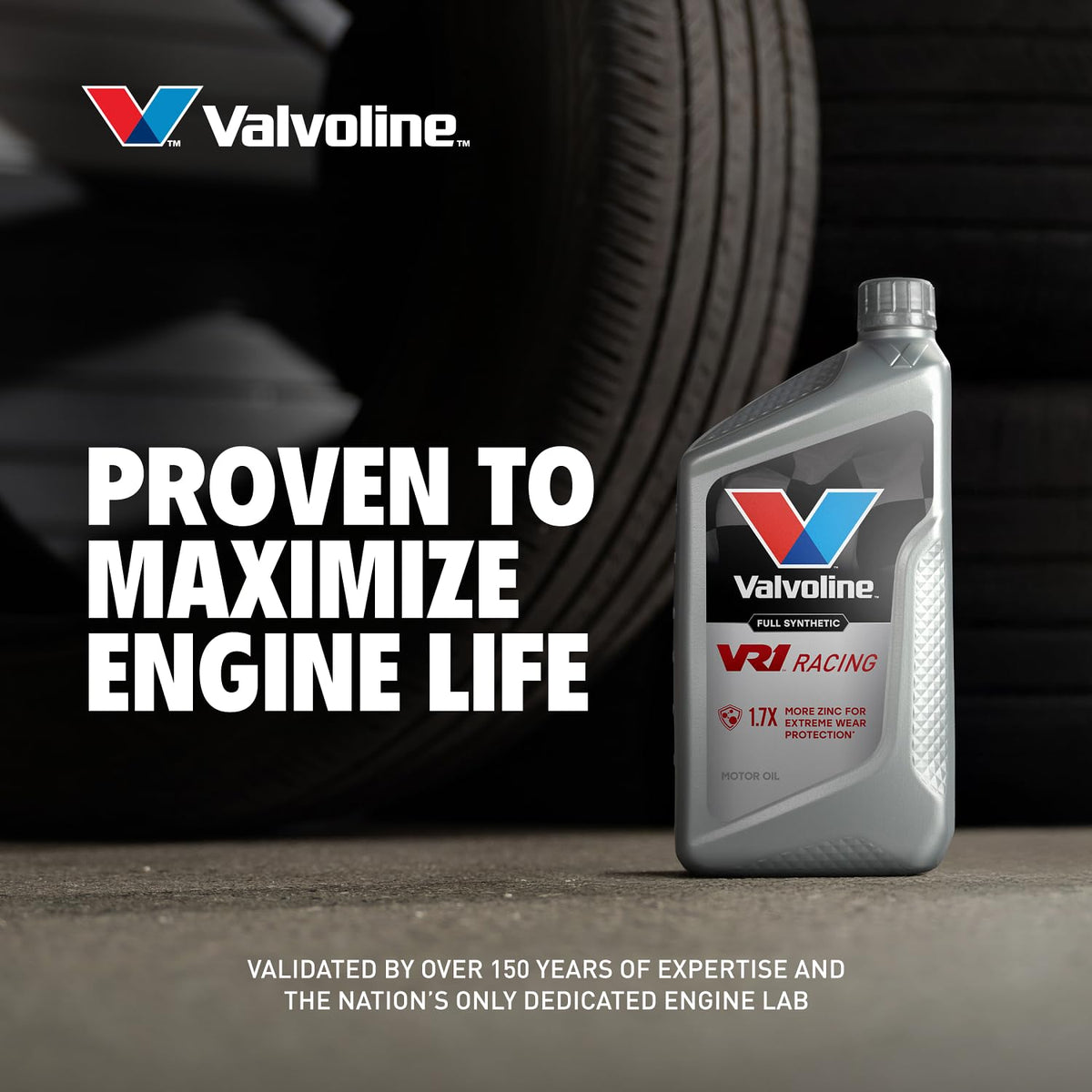 Valvoline VR1 Racing SAE 20W-50 Motor Oil 5 QT