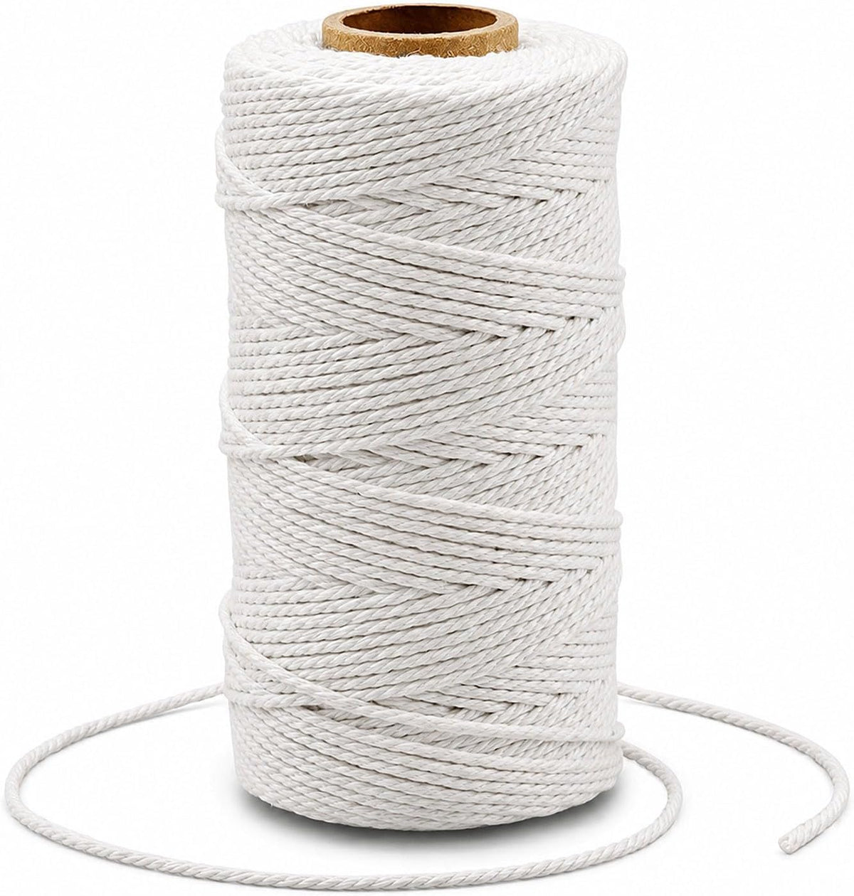 G2PLUS 2MM White String, 328 Feet Cotton Bakers Twine for Craft & Cooking