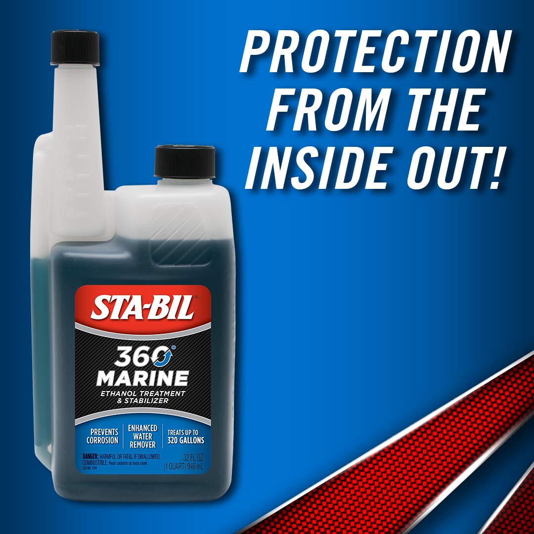 STA-BIL 360 Marine Fuel System Treatment, 32 oz