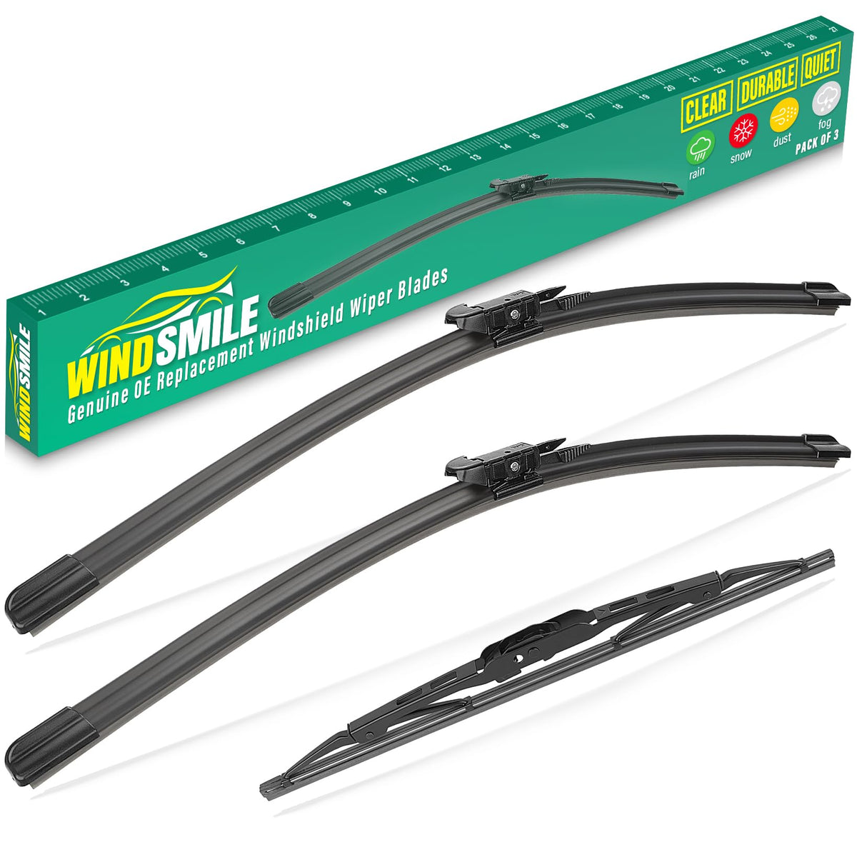 WINDSMILE Windshield Wiper Blades Replacement for Chevrolet Trax 2024-2026