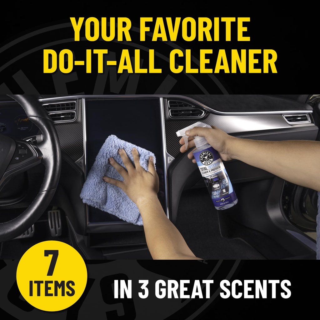 Chemical Guys, Total Interior Cleaner & Protectant, New Car Scent, 16 oz