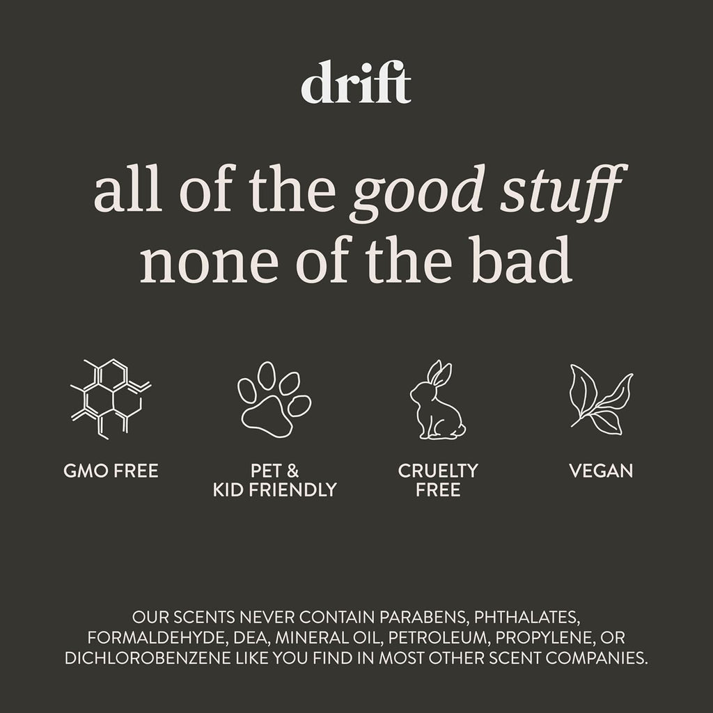 Drift Car Air Freshener - The Original Wood Air Freshener - Car Odor Eliminator - Long Lasting Scent - Essential Oils - Clean Ingredients - Teak Scent 3 Pack Refill - NO CLIP INCLUDED