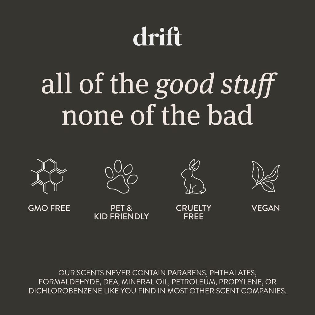 Drift Car Air Freshener - The Original Wood Air Freshener - Car Odor Eliminator - Long Lasting Scent - Essential Oils - Clean Ingredients - Teak Scent 3 Pack Refill - NO CLIP INCLUDED