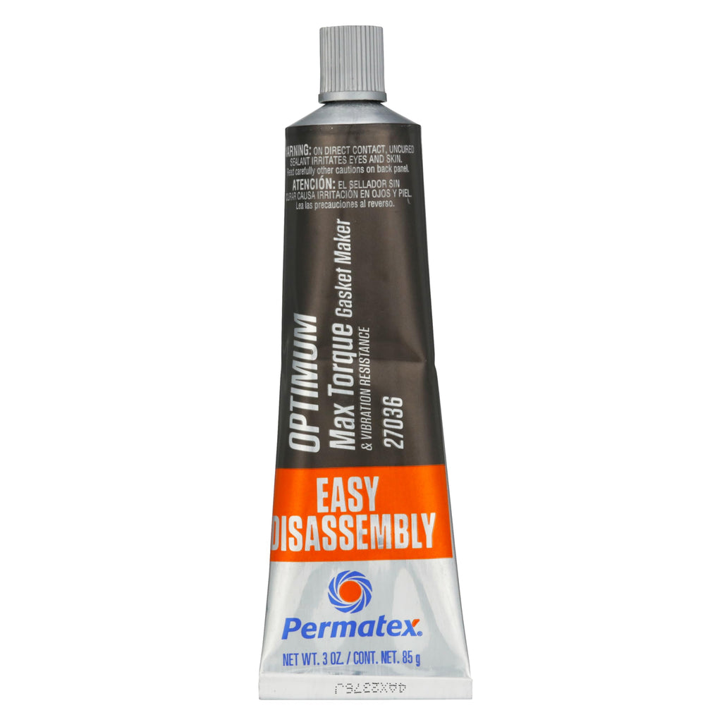 Permatex 82194 Ultra Grey Rigid High-Torque RTV Silicone Gasket Maker, 3.0 oz.