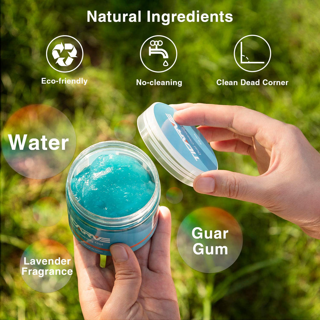 TICARVE Car Cleaning Gel Detailing Putty Car Putty Auto Detailing Tools Car Interior Cleaner Cleaning Slime Car Accessories Keyboard Cleaner Rose/NT WT: 5.6 oz (160 gr)