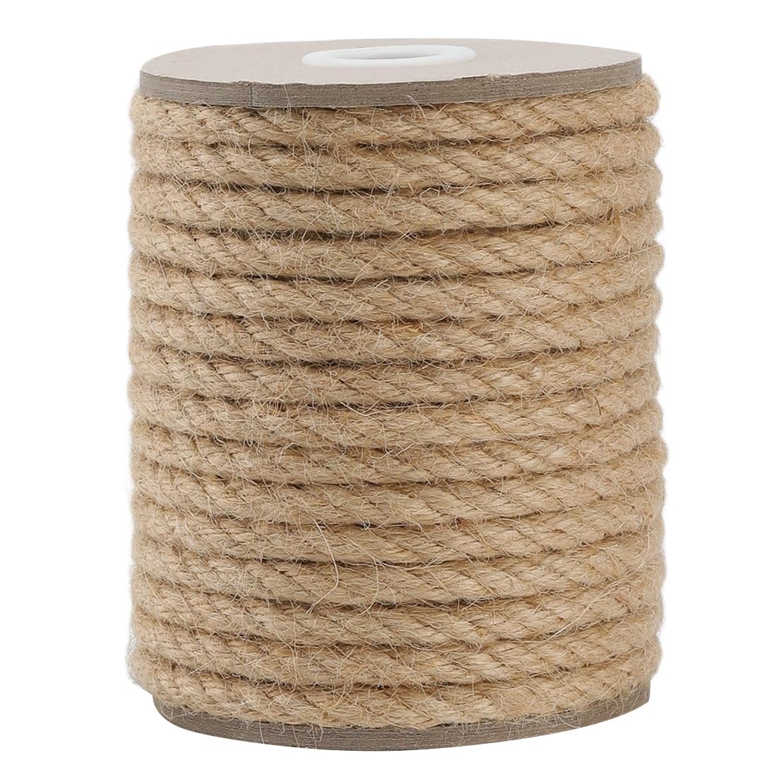 1000FT Natural Jute Twine String Bulk Hemp Rope Cord for Crafts Gardening Gift Wrapping Wedding Décor Packing Material Burlap Ribbon Christmas Knitting Macrame Decoration (Brown 2mm* 1000ft)