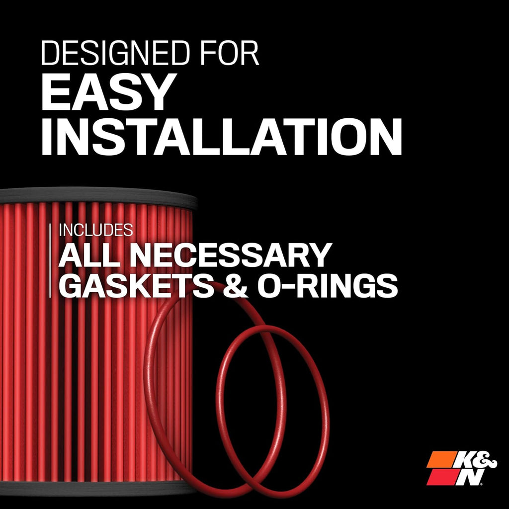 K&N Oil Filter: 20,000 Mile Engine Protection, High Efficiency, HP-7000
