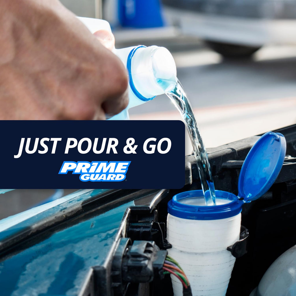Prime Guard +32°F Power Blast Blue Windshield Washer Fluid | 1 Gallon