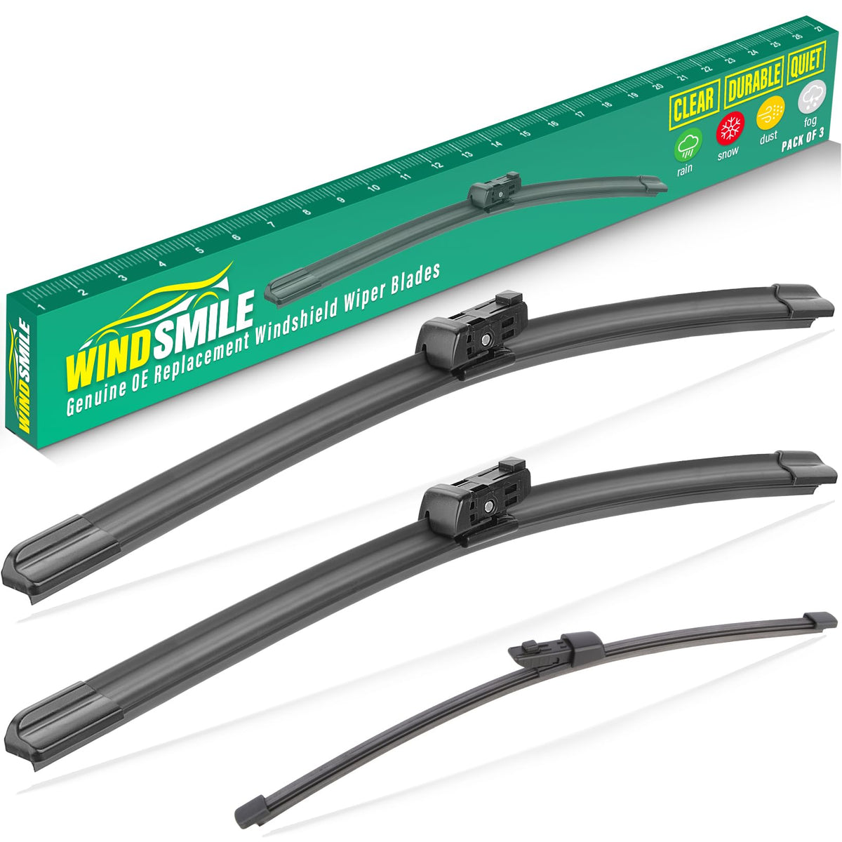 WINDSMILE Windshield Wiper Blades Replacement for Chevrolet Trax 2024-2026