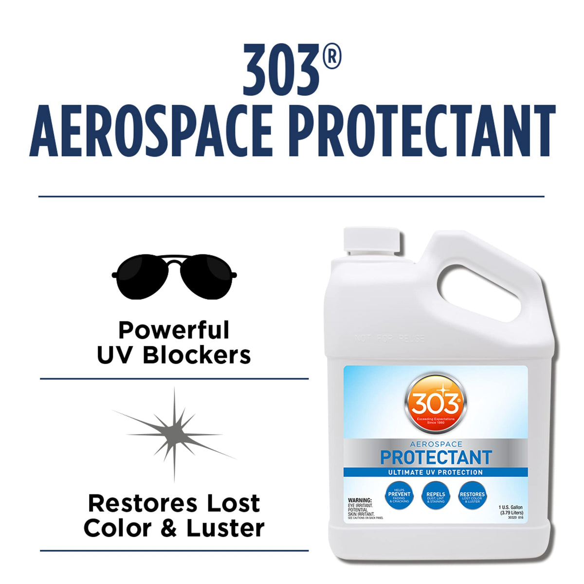 303 Aerospace Protectant for Vinyl, Plastic & Rubber, 32 oz