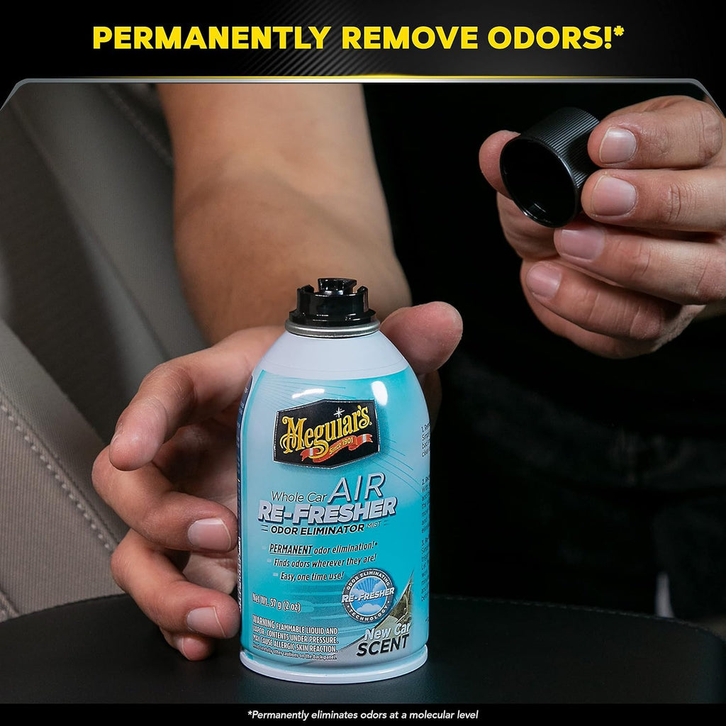 Meguiar's Car Air Refresher Odor Fighting Mist, Tropical Rainforest, 2 Oz