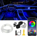 Interior Car LED Strip Lights APP Control, 5 in 1 RGB Ambient Lighting Kit
