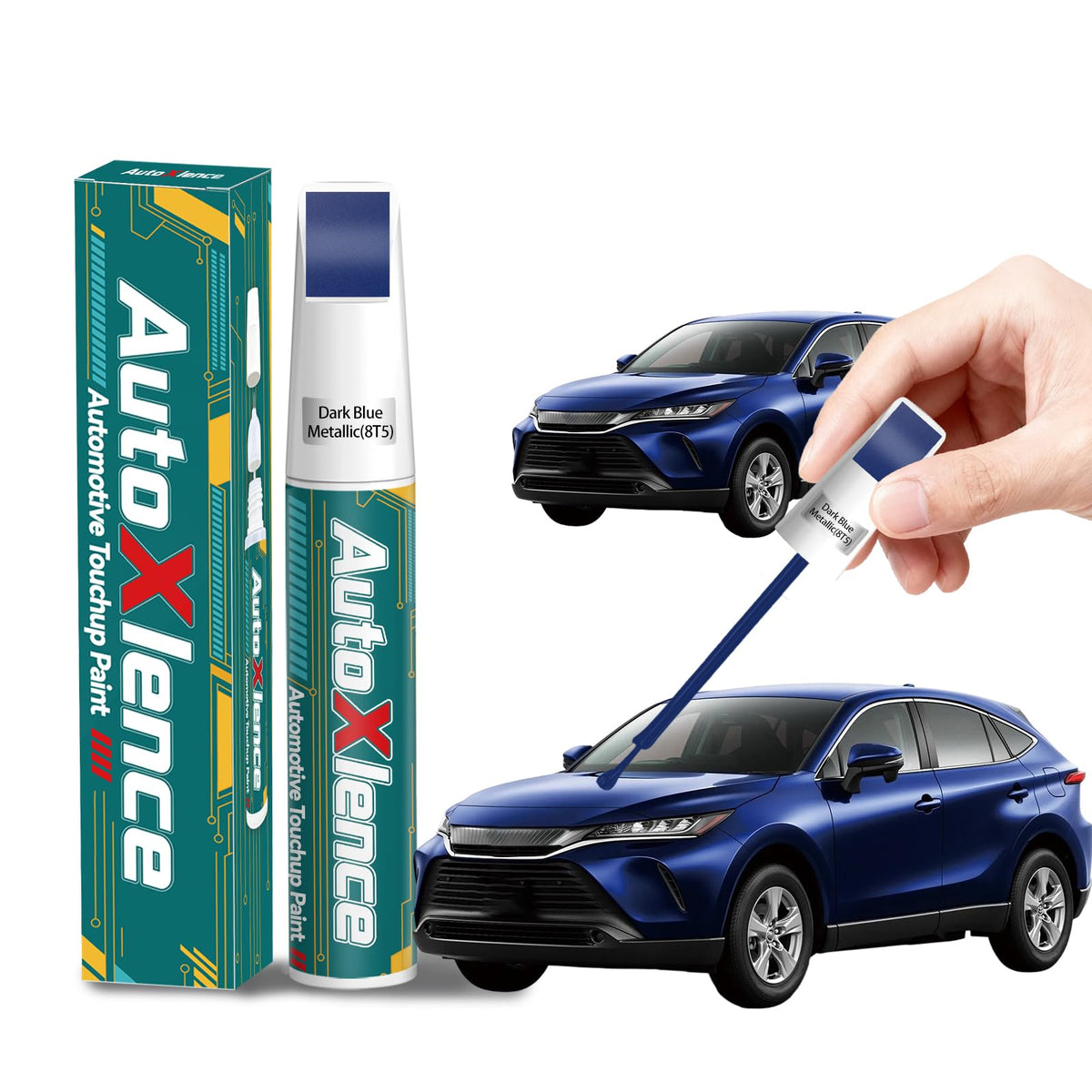 Soul Red Crystal Metallic Tricoat(46V) Car Touch Up Paint for Mazda
