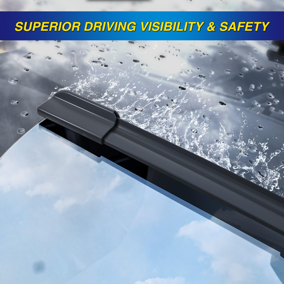 5 PLUS Silicone Windshield Wipers Fits Ford Explorer 2011-2024 (3 PACK)