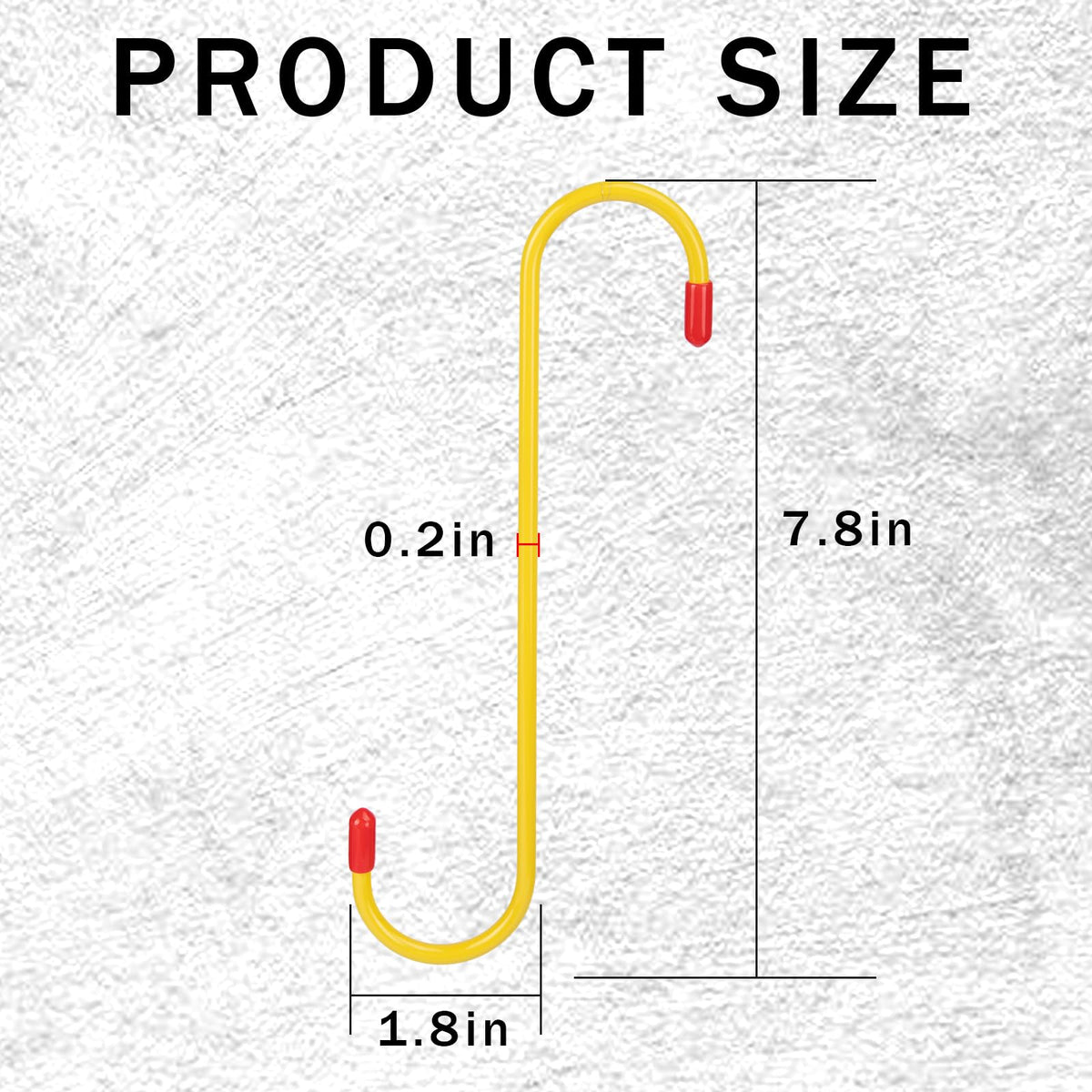 BFXM 2PCS Brake Caliper Hanger Compression Mechanic Tool with Rubber Tips