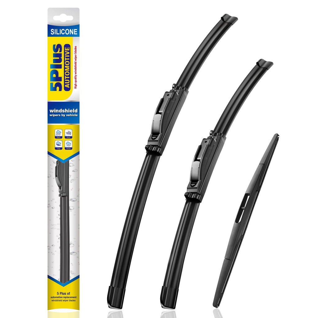 5 PLUS Silicone Windshield Wipers Fits Subaru Outback 2020-2025 (3 PACK)