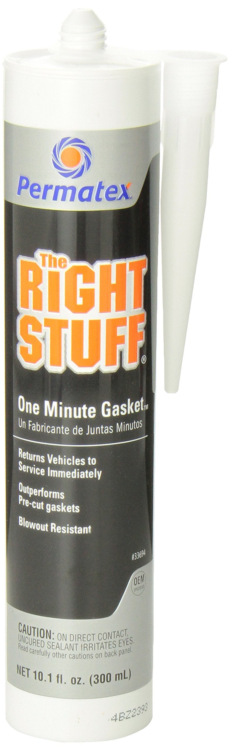 Permatex 82180 Ultra Black Maximum Oil Resistance RTV Silicone Gasket Maker, Sensor Safe and Non-Corrosive, for High Flex and Oil Resistant Applications 3 oz