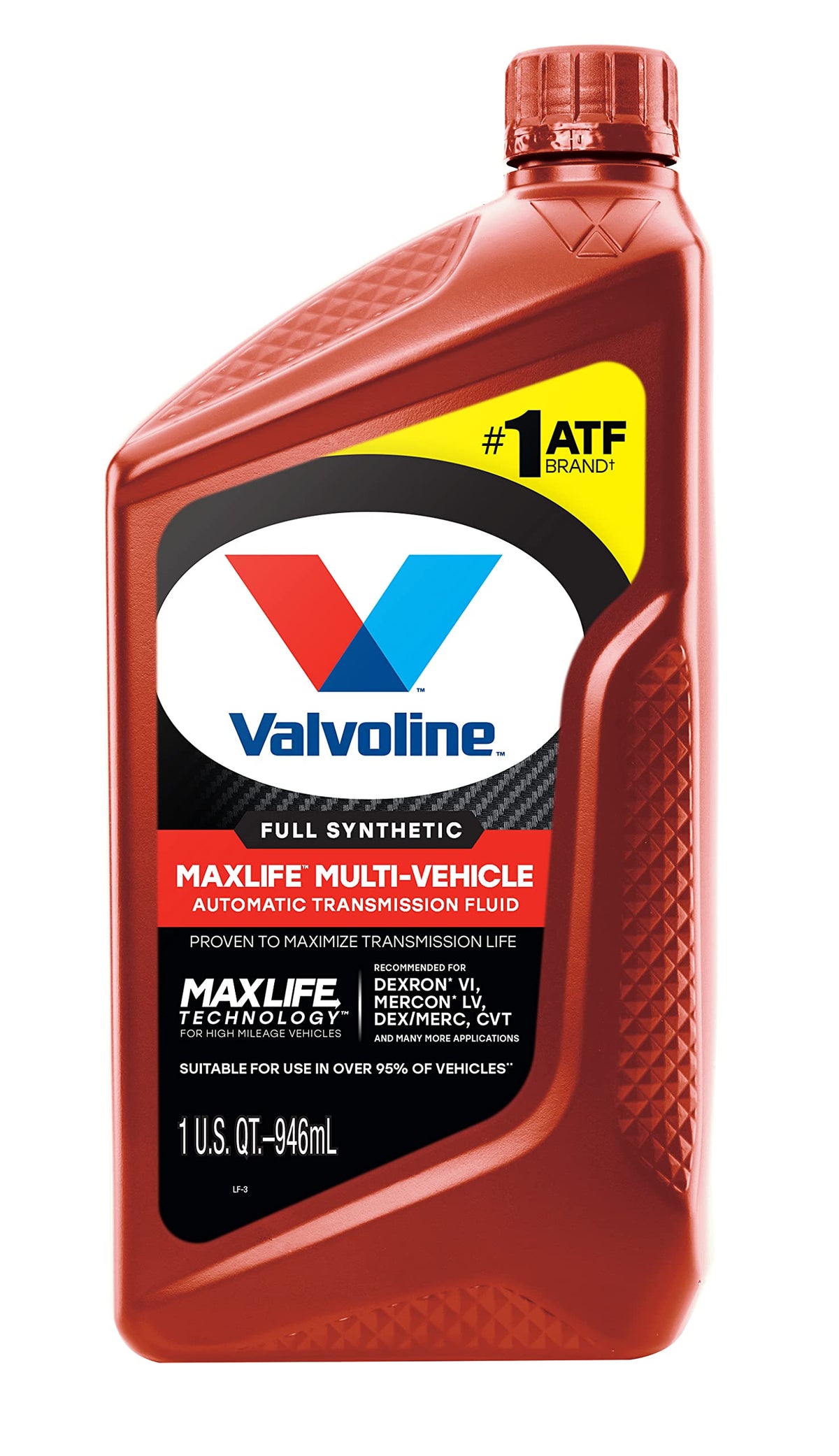 Valvoline MaxLife Multi-Vehicle ATF Full Synthetic Automatic Transmission Fluid 1 Gallon