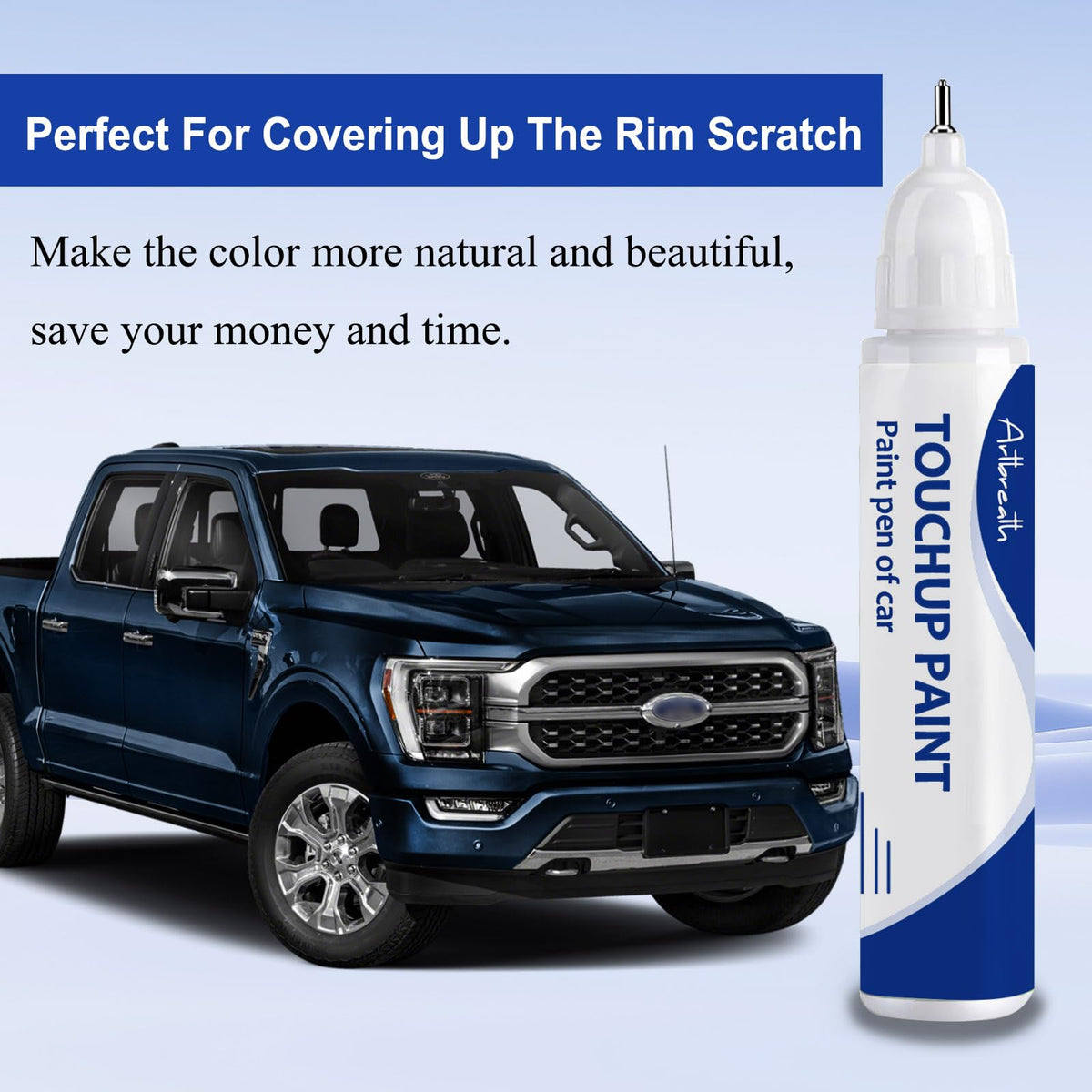 Oxford White YZ/Z1 Touch Up Paint for Ford OEM Color Match Car Paint Pen