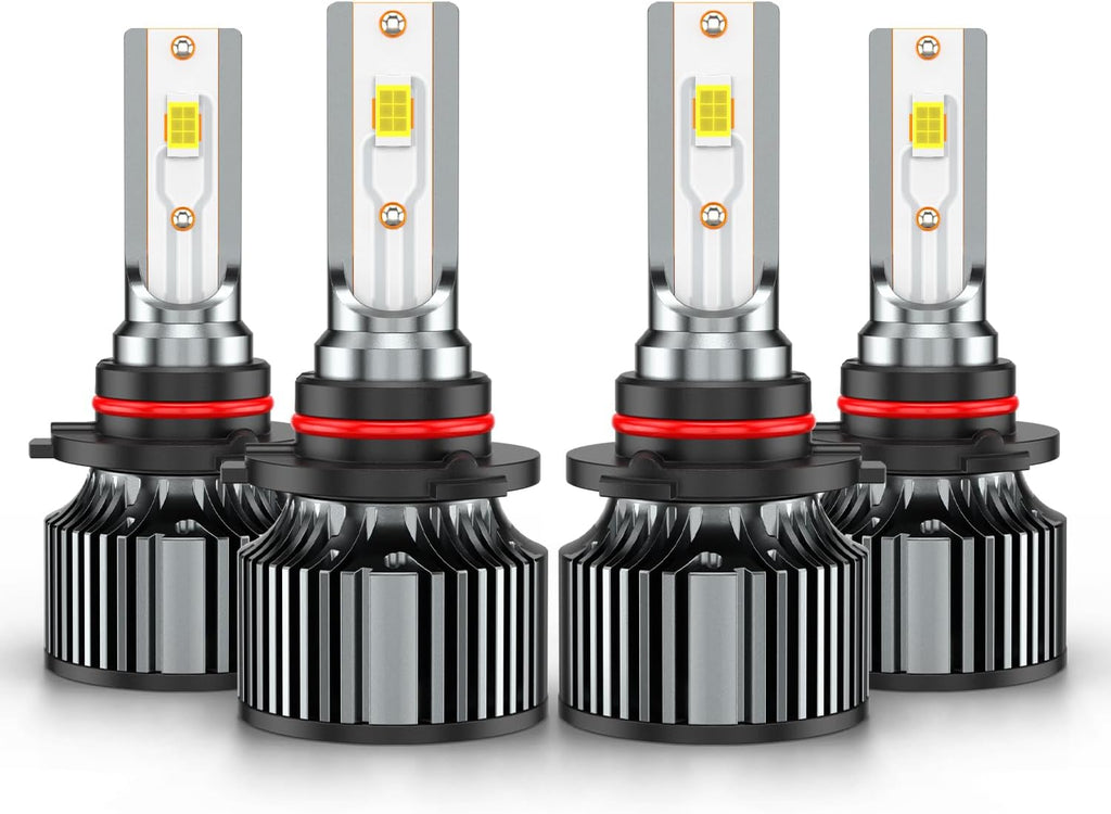for Chevy Silverado/GMC Sierra 1500/2500/3500 1999-2006 High+Low Beam Bulbs