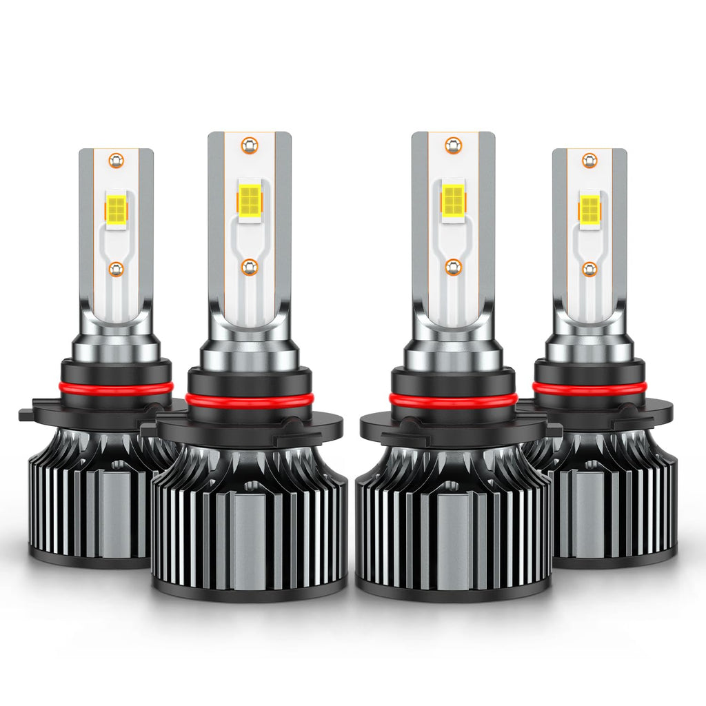 for Chevy Silverado/GMC Sierra 1500/2500/3500 1999-2006 High+Low Beam Bulbs