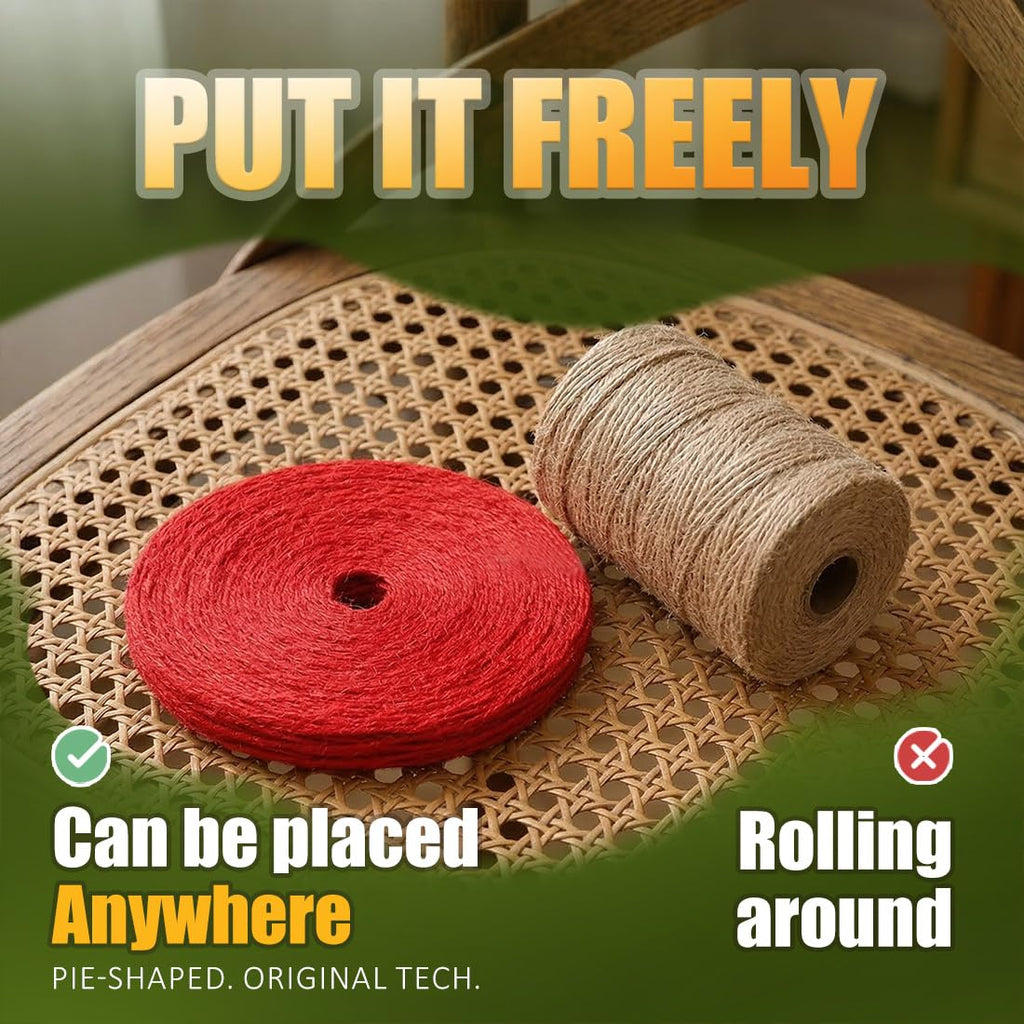 1000FT Natural Jute Twine String Bulk Hemp Rope Cord for Crafts Gardening Gift Wrapping Wedding Décor Packing Material Burlap Ribbon Christmas Knitting Macrame Decoration (Brown 2mm* 1000ft)