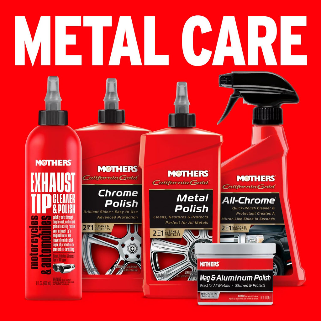 Mothers Mag & Aluminum Polish, 10 oz. (05101)