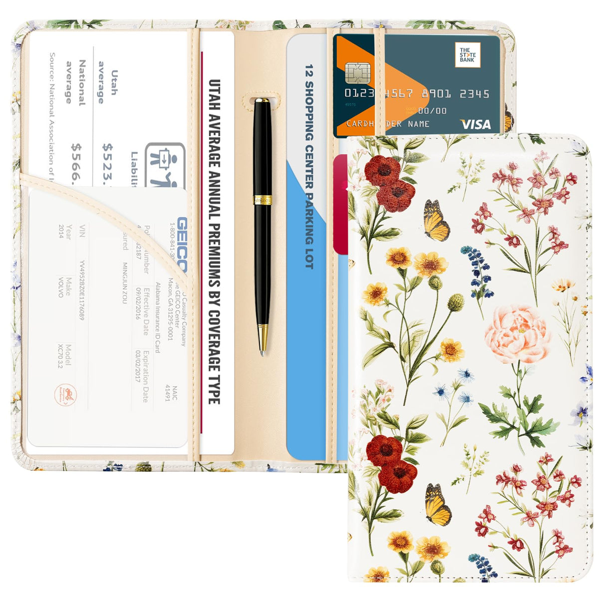 CoBak Car Registration and Insurance Holder