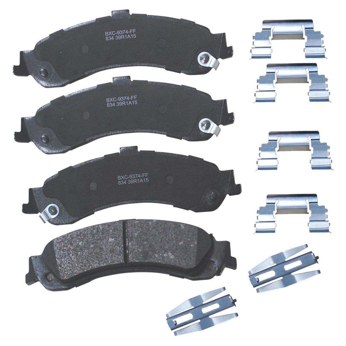 Bendix Premium SBC1114 Ceramic Rear Brake Pads for Select Models Scion FR-S, Subaru BRZ, Crosstrek, Forester, Impreza, Legacy, Outback, WRX, XV, XV Crosstrek