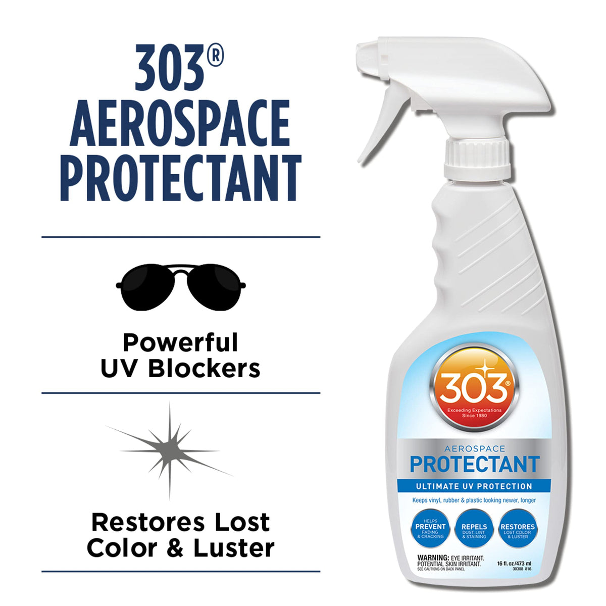 303 Aerospace Protectant for Vinyl, Plastic & Rubber, 32 oz