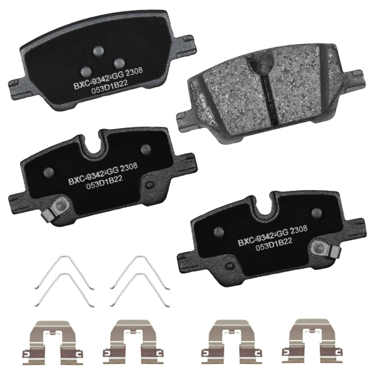 Bendix Premium SBC1114 Ceramic Rear Brake Pads for Select Models Scion FR-S, Subaru BRZ, Crosstrek, Forester, Impreza, Legacy, Outback, WRX, XV, XV Crosstrek