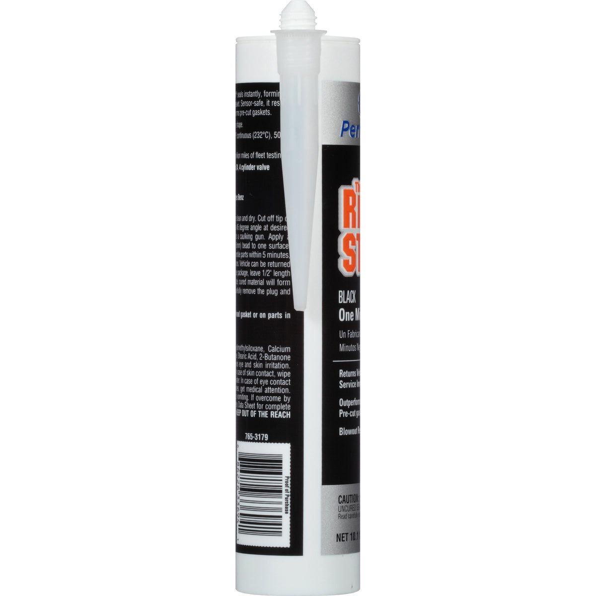 Permatex 82180 Ultra Black Maximum Oil Resistance RTV Silicone Gasket Maker, Sensor Safe and Non-Corrosive, for High Flex and Oil Resistant Applications 3 oz