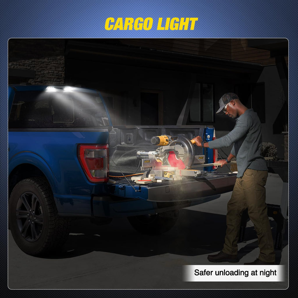 Nilight Third Brake Light for Ford F-150 2009-2014, Smoked Lens