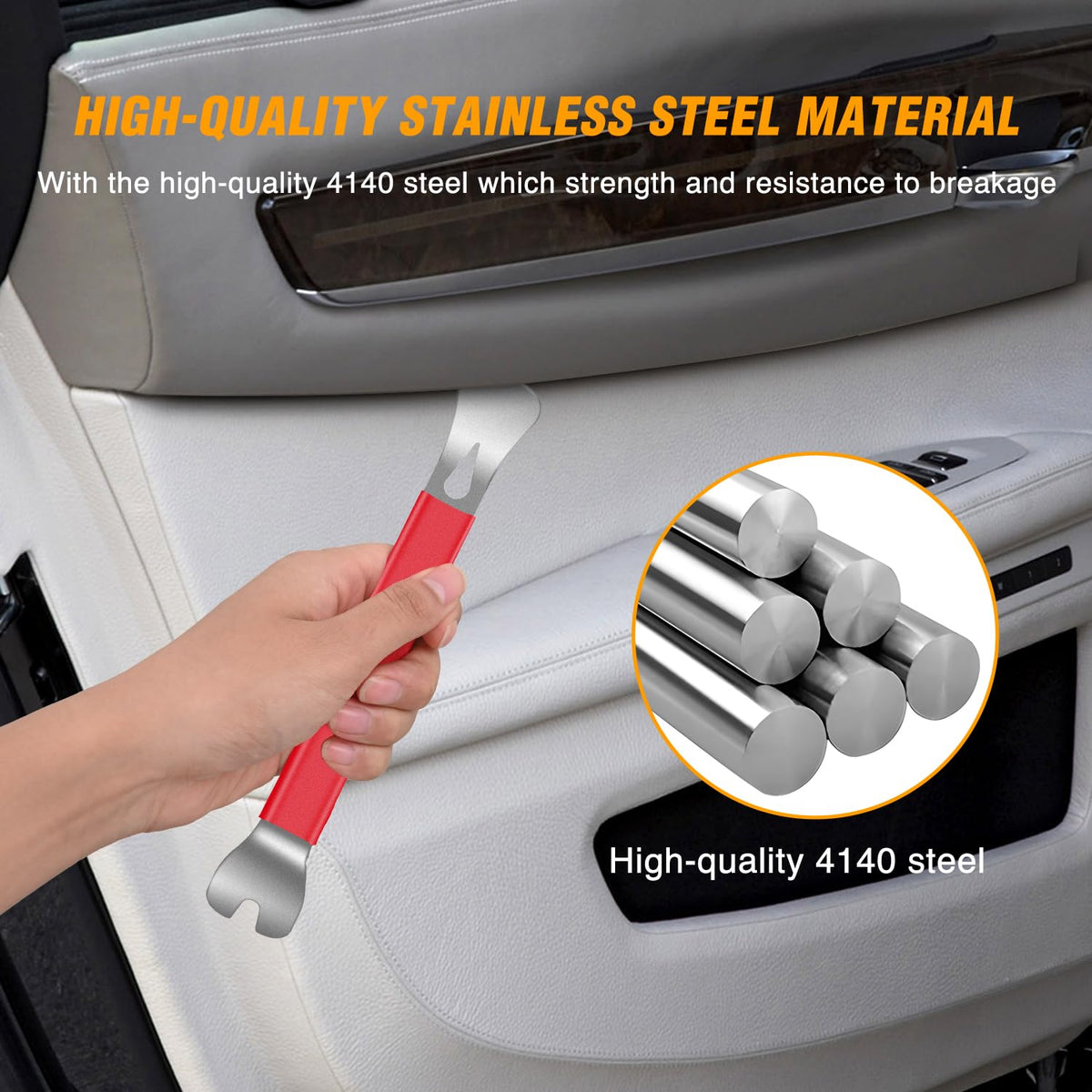 GOOACC 5 PCS Nylon Auto Trim Removal Tool Kit No-Scratch
